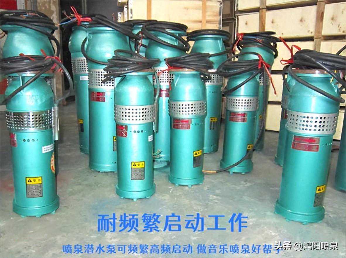 鸿阳喷泉公司对水泵存在的问题及研究方向