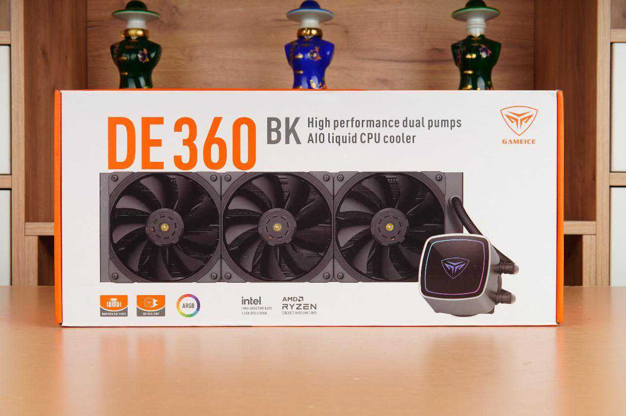 首创双泵方案，超频三DE360双泵水冷测试