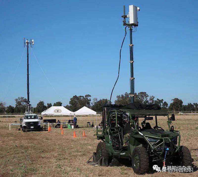 美国海军陆战队测试5G网络试验台