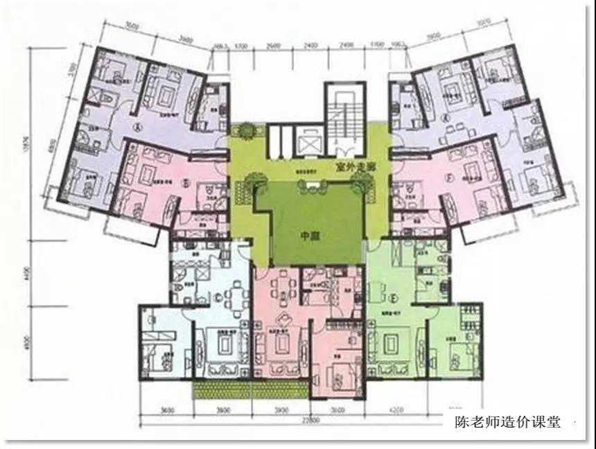多轴网如何拼接？
