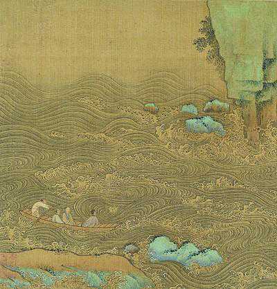 观万水千流 写自在之心——浅谈中国画画水理法